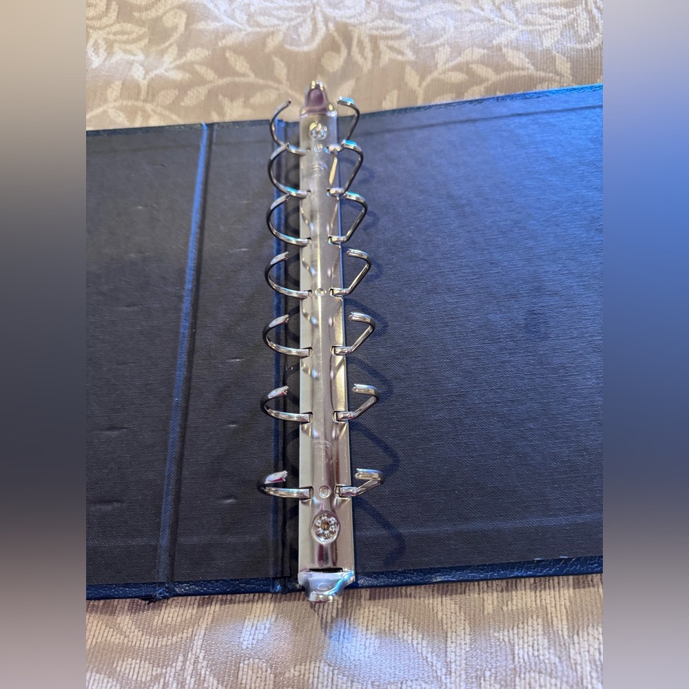 Executive check binder